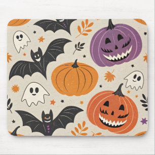 Tapis De Souris Halloween et motif d'automne