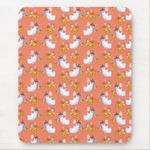 Tapis De Souris Halloween fantôme et sucré sans soudure réservoir