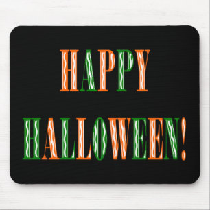 Tapis De Souris Halloween Festival Text