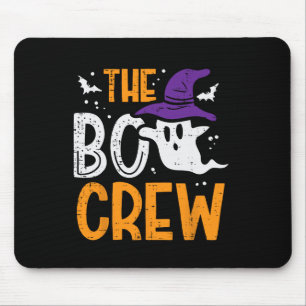 Tapis De Souris Halloween Ghost Le Costume Boo Crew Matatching Fem