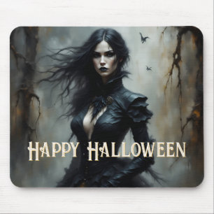 Tapis De Souris Halloween gothique Nuit de Mystère
