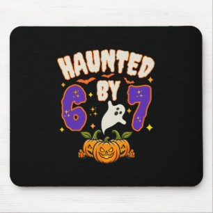 Tapis De Souris Halloween Hanté 67 Numéro 67 Six Sept Mème Drôle