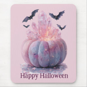 Tapis De Souris Halloween Happy Citrouille Crystal esthétique