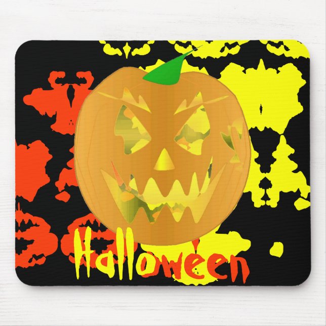 Tapis De Souris "Halloween I" Mousepad (Devant)