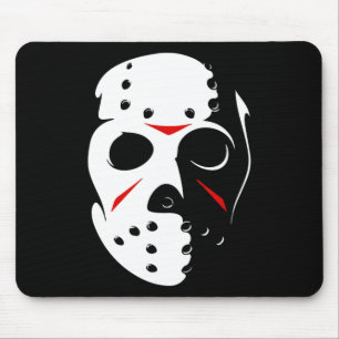 Tapis De Souris Halloween Jason Hockey Mask Vendredi 13