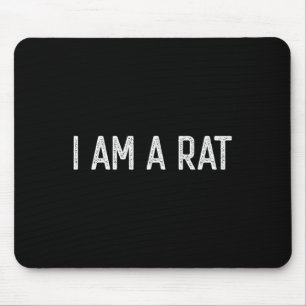 Tapis De Souris Halloween Je Suis Un Rat Fun Rats Amoureux I Heart
