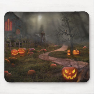Tapis De Souris Halloween - La veille d'Halloween