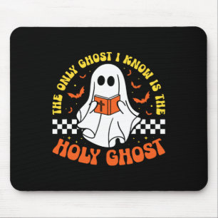 Tapis De Souris Halloween Le Seul Fantôme Que Je Connais Est Le Sa