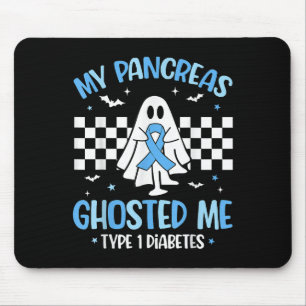 Tapis De Souris Halloween Mon pancréas m'a ghosté Drôle de diabète