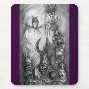 Tapis De Souris HALLOWEEN MONSTERS / ORK WAR Imaginaire