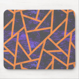 Tapis De Souris Halloween mosaic patttern