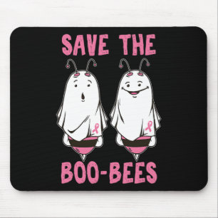 Tapis De Souris Halloween octobre Sensibilisation au cancer du sei