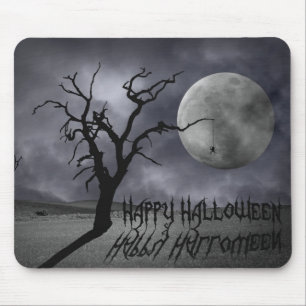 Tapis De Souris Halloween paysager éffrayant