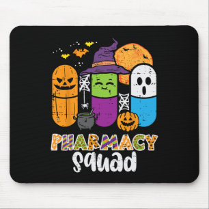 Tapis De Souris Halloween Pharmacy Squad PIlls Costume Pharmaciste