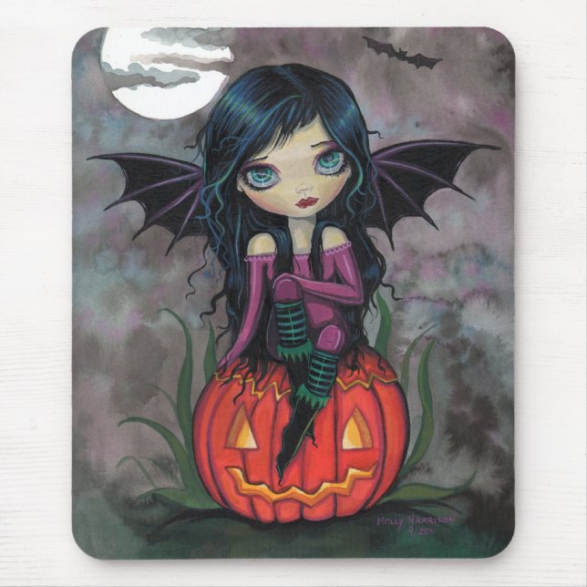 Tapis de souris Halloween Pumpkin Pixie (Devant)