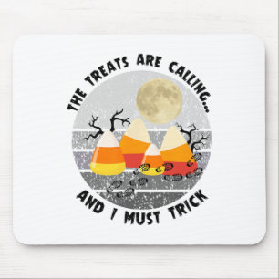 Tapis De Souris Halloween Randonnée Funny Hiker Nature Loover Camp