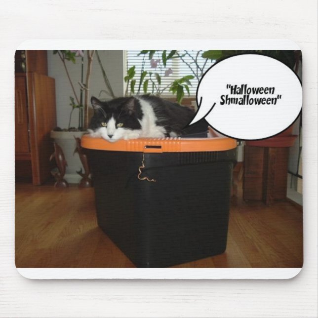 Tapis De Souris Halloween Shmalloween (Devant)