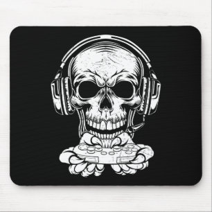 Tapis De Souris Halloween Skeleton Jeu Vêtements Éffrayants Ga