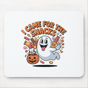 Tapis De Souris Halloween Snacks Ghost Funny Trick-or-traiter Cand