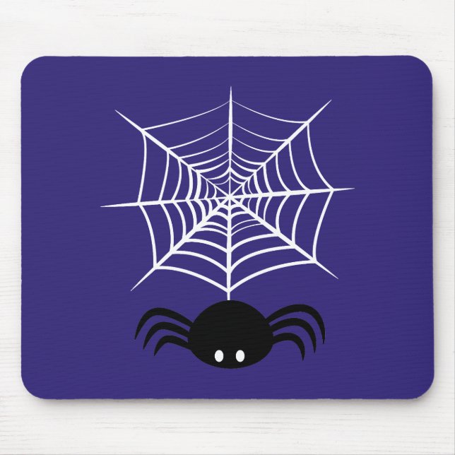 Tapis De Souris Halloween Spider Web (Devant)