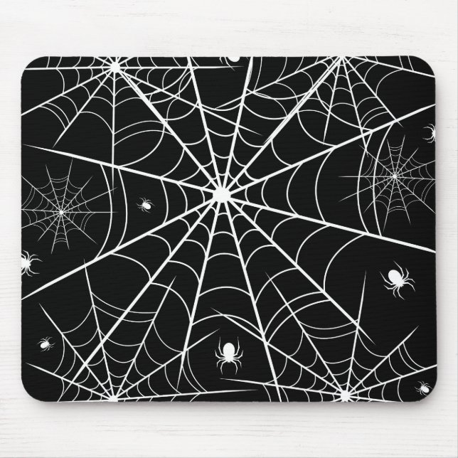 Tapis De Souris Halloween Spider Web (Devant)
