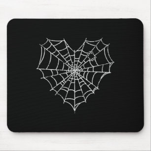 Tapis De Souris Halloween Spider Web Costume Cute Heart Spider Web