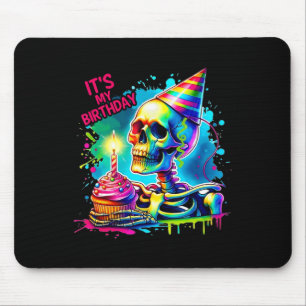 Tapis De Souris Halloween Squelette C'est ma fête de costume d'ann