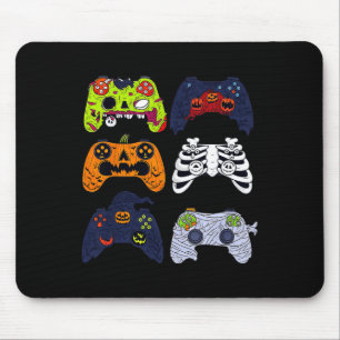 Tapis De Souris Halloween Squelette Contrôleurs de jeu Zombie mama