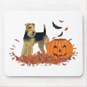 Tapis De Souris Halloween Terrier