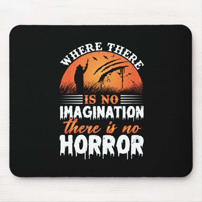 Tapis De Souris Halloween There (Devant)