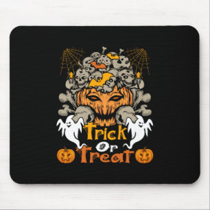 Tapis De Souris Halloween Trick Ou Treat Anniversaire