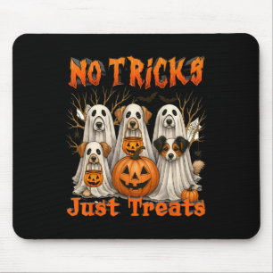 Tapis De Souris Halloween Vibes Saison Éffrayante Chien Maman Pas