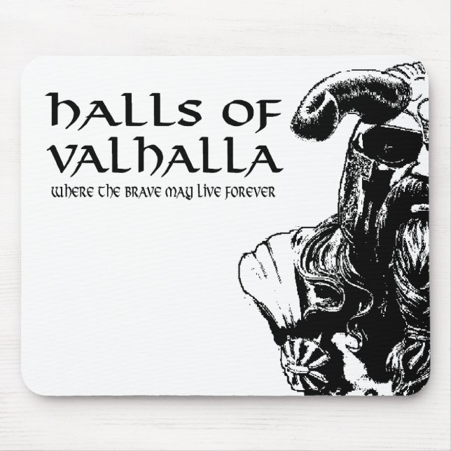 Tapis De Souris Halls du Valhöll Mousepad (Devant)