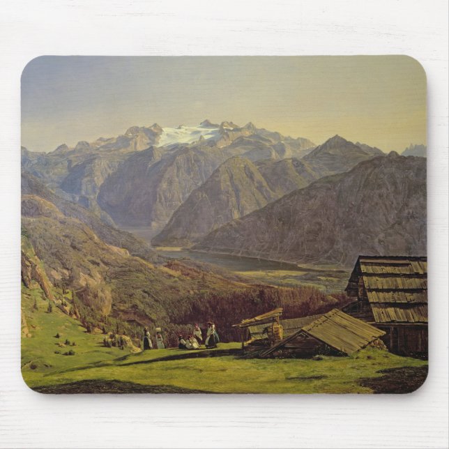 Tapis De Souris Hallstatter-Voyez (huile sur la toile) (Devant)