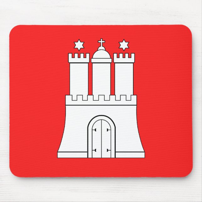 Tapis De Souris Hambourg, Allemagne (Devant)