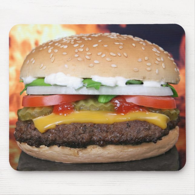 Tapis De Souris Hamburger (Devant)