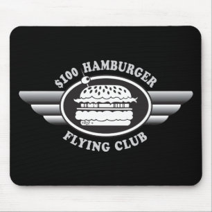Tapis De Souris Hamburger de 100 dollars - Flying Club
