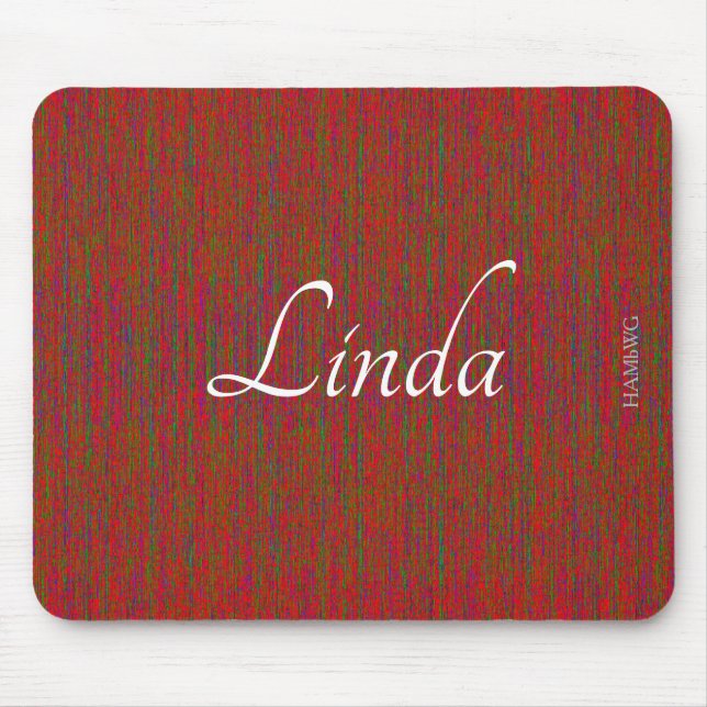 Tapis De Souris HAMbWG - Mousepad - Rouge fou (Devant)