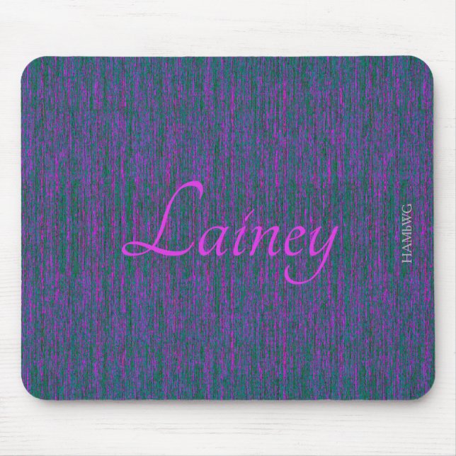 Tapis De Souris HAMbWG - Mousepad - Turquoise fou (Devant)