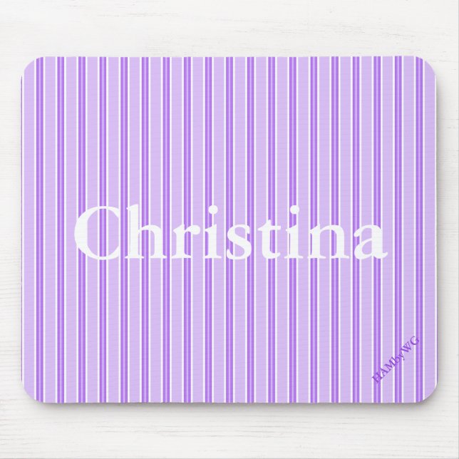 Tapis De Souris HAMbyWG - Pad de souris - Bande violette (Devant)