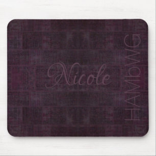 Tapis De Souris HAMbyWG - Pad pour souris - Cerise noire en détres