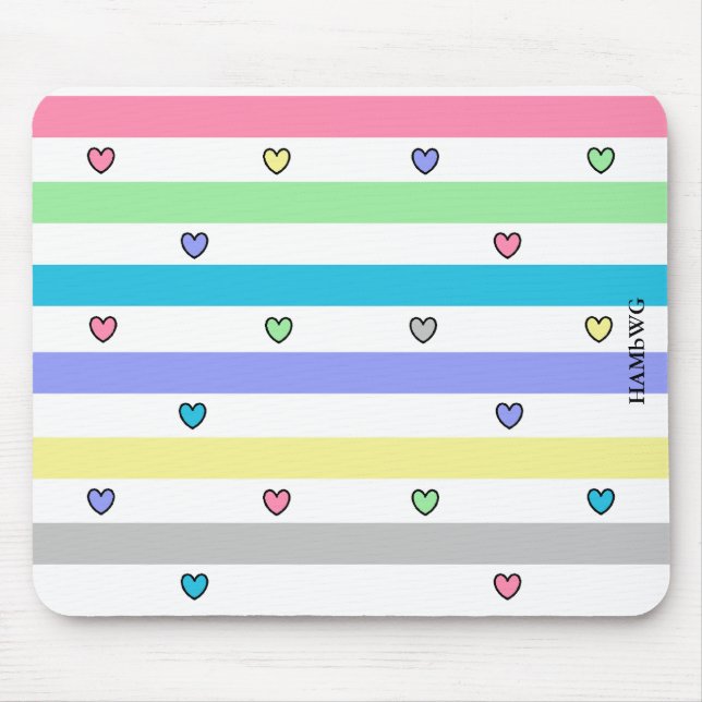 Tapis De Souris HAMbyWG - Pad souris - Pastel (Devant)