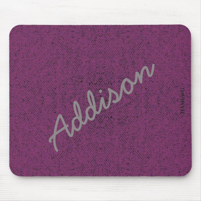 Tapis De Souris HAMbyWG - Plaque de souris - Couleur graphique - A (Devant)
