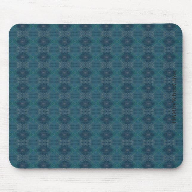 Tapis De Souris HAMbyWG - Plaque souris - Impression Turquoise (Devant)
