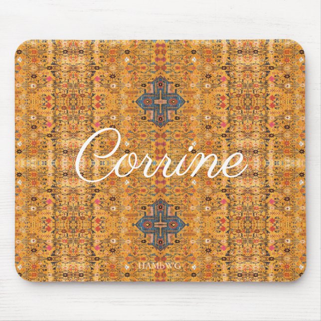 Tapis De Souris HAMbyWG - Souris - Gitane jaune (Devant)