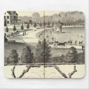 Tapis De Souris Hamiltonian Farm, dans le Middletown, New York