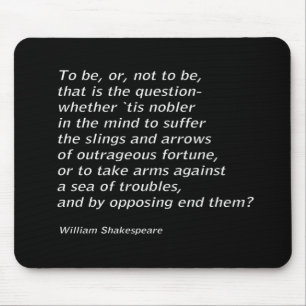 Tapis De Souris `Hamlet` de William Shakespeare