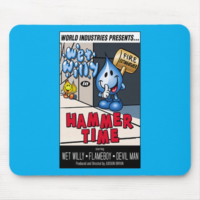 Tapis De Souris Hammer Time World Industries (Devant)