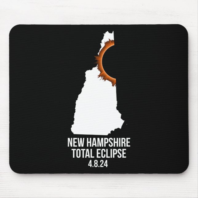 Tapis De Souris Hampshire Eclipse Idea Men#39 ; s New Hampshire To (Devant)