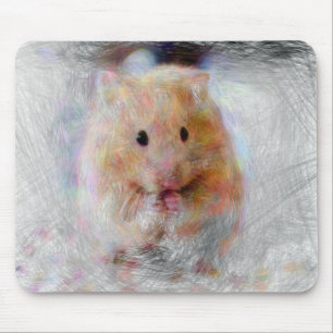 Tapis De Souris hamster animal artistique
